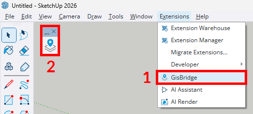 Initialize GisBridge